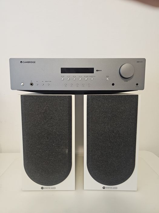 Vand Amplificator Cambridge AXR 100 + boxe Monitor Audio Bronze 50 7G