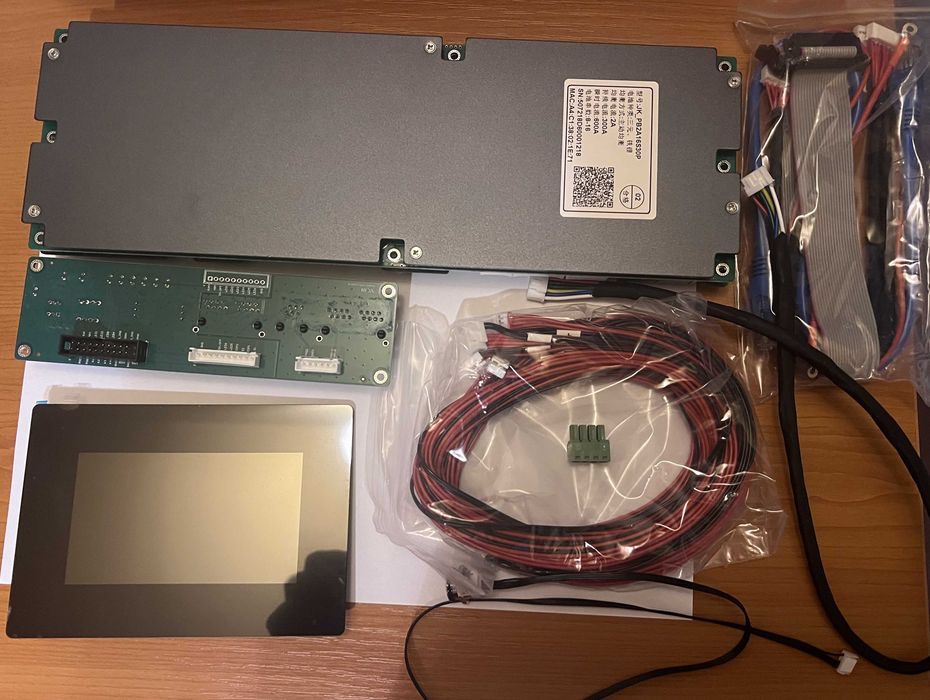 BMS JK PB2A16S30P+Display Capacitiv 4.3" V19, 300/600 Ah, Gama de varf