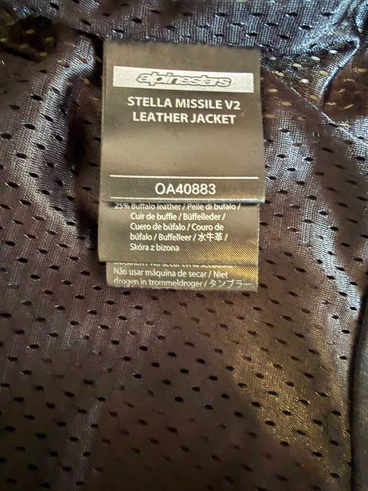 Geacă moto Alpinestars Stella Missile V2 piele