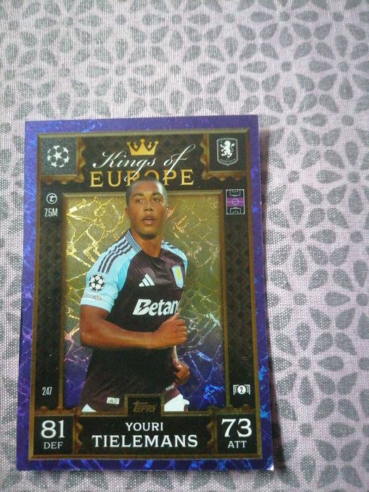 Cartonașe Topps sez 24-25 ediție diferite