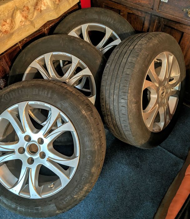 Roti Jante+Anvelope Continental 215/60/R17 96H