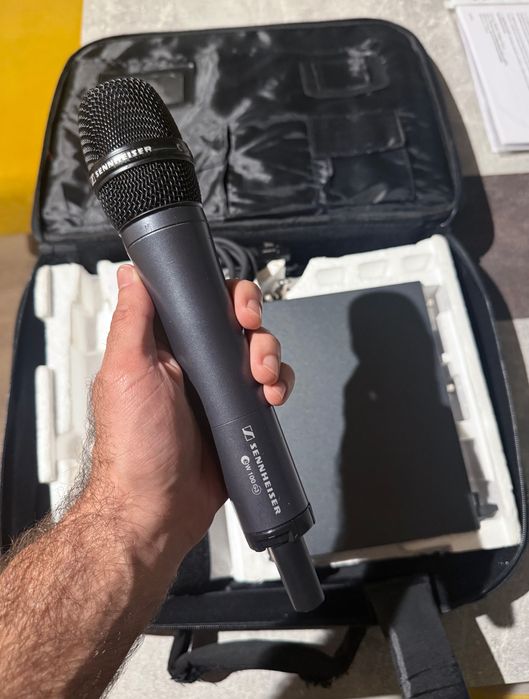 Sennheiser EW 100 G3 професионален безжичен микрофон – пълен комплект