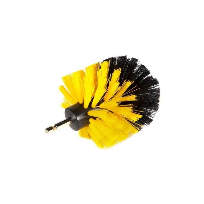 Set 4 perii de curatat cu adaptor pentru bormasina Detailing auto