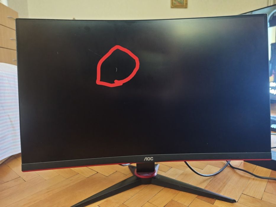 Монитор AOC C27G2ZE/BK 27" Curved 240 Hz