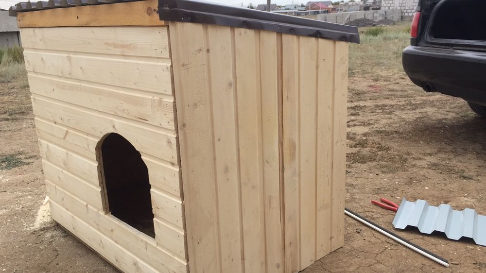 Будки для собак.     .