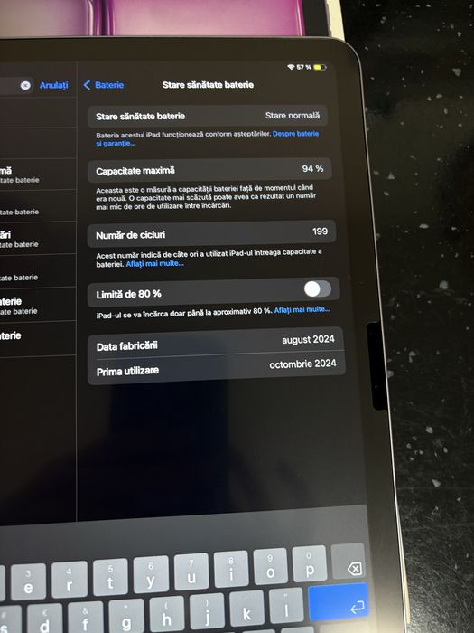 IPAD 11 inch (M2) 2024 utilizata conditie perfecta