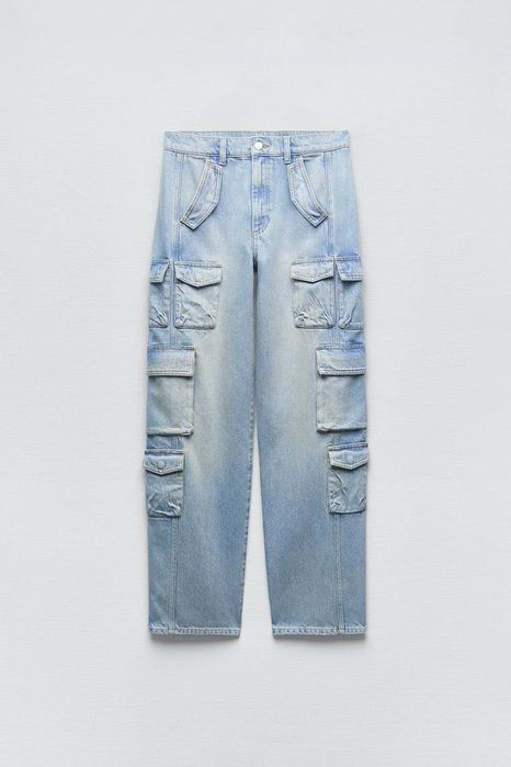 дънки zara джобове лимитирана серия