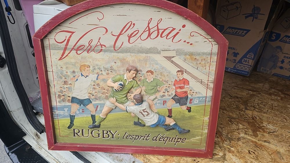 Tablou 3 D pt pasionații de rugby