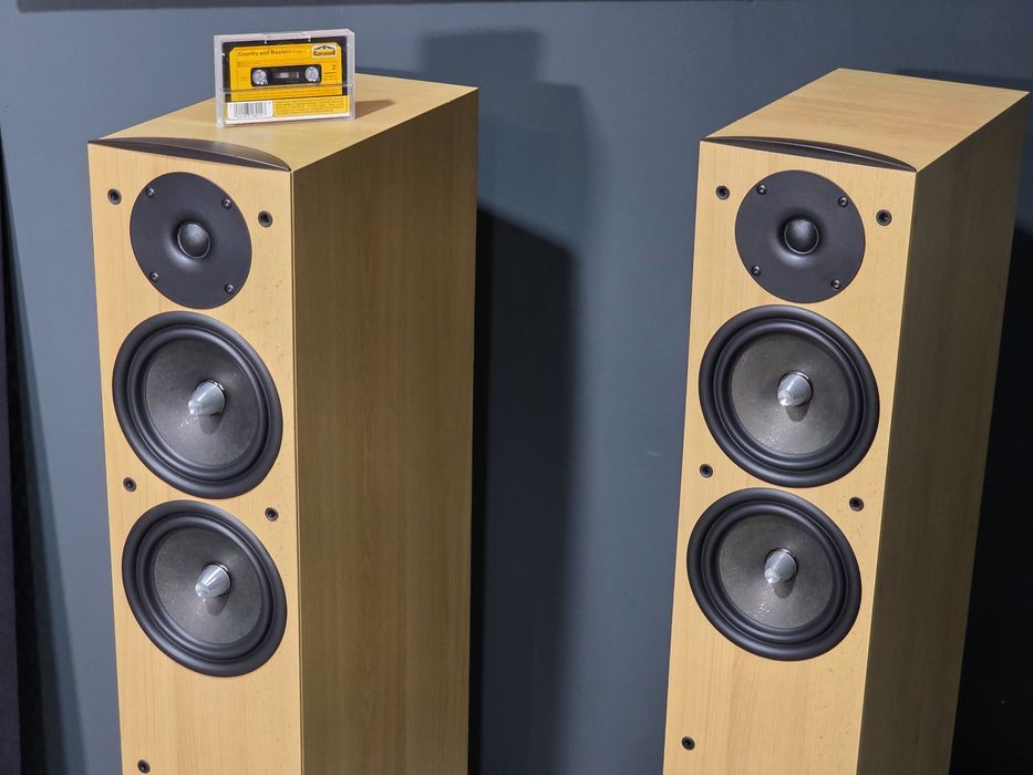 Boxe de podea JAMO E-855, 140-200w, 6 ohm, cires , hifi audio  bookshelf