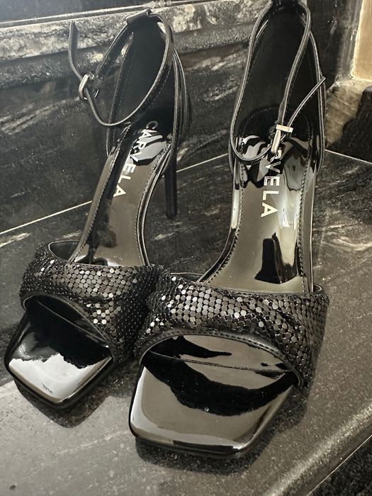 Черни Сандали Caravela Нови