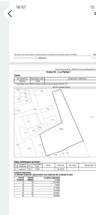 2 Terenuri de 7000 și 10000 mp in Cernavoda