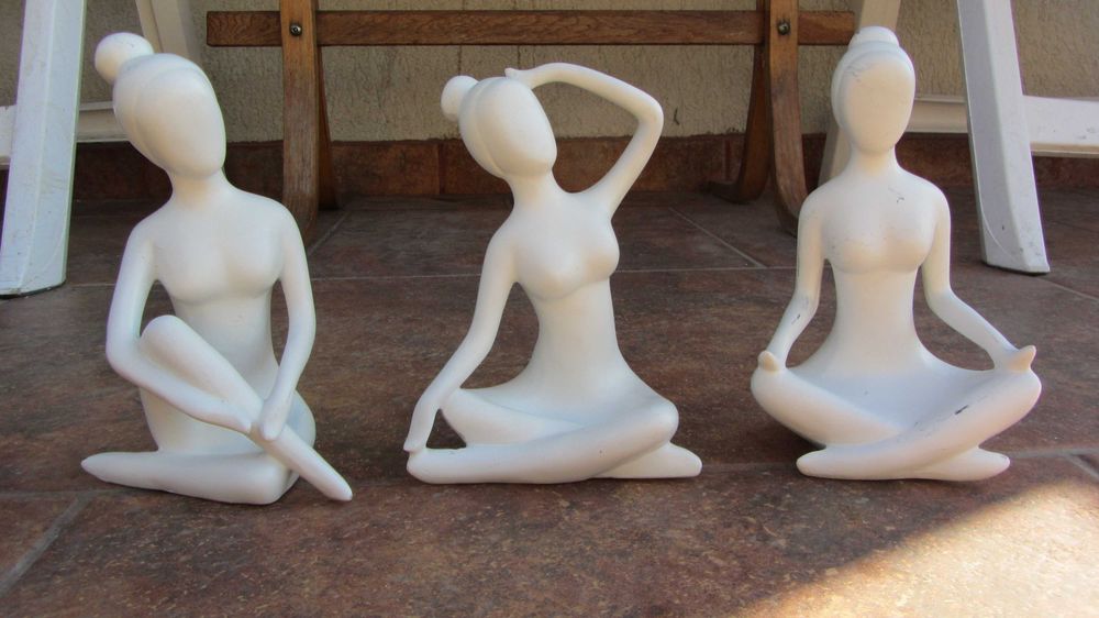 3 Balerine statuete 20cm inaltime, meditatie,  foarte frumoase