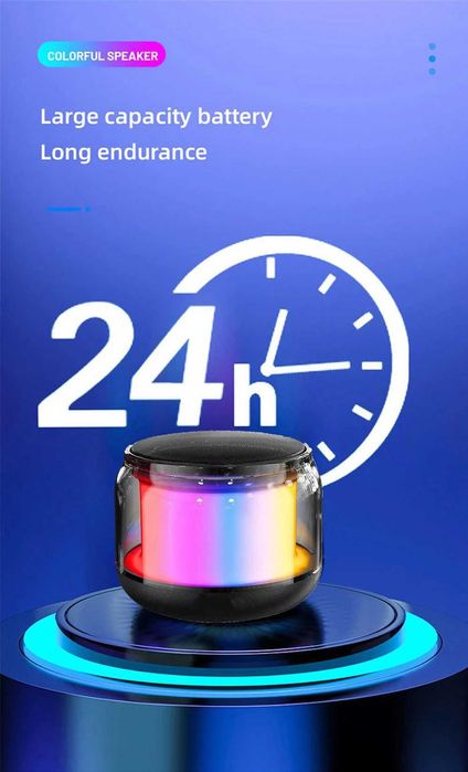 Boxa portabila pentru copii, multicolora, noua