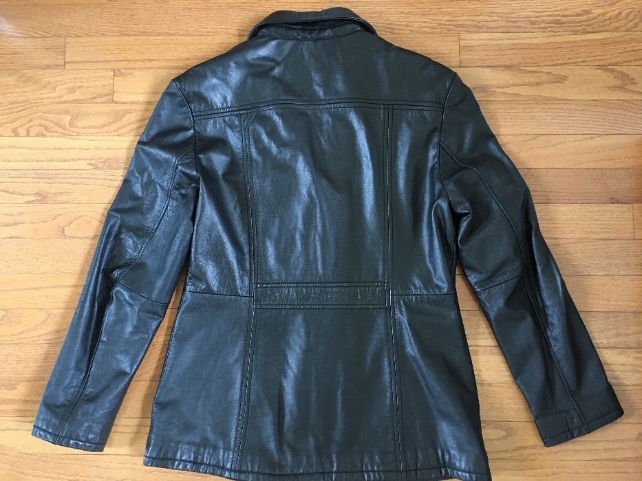 Дамско яке-сако естествена кожа