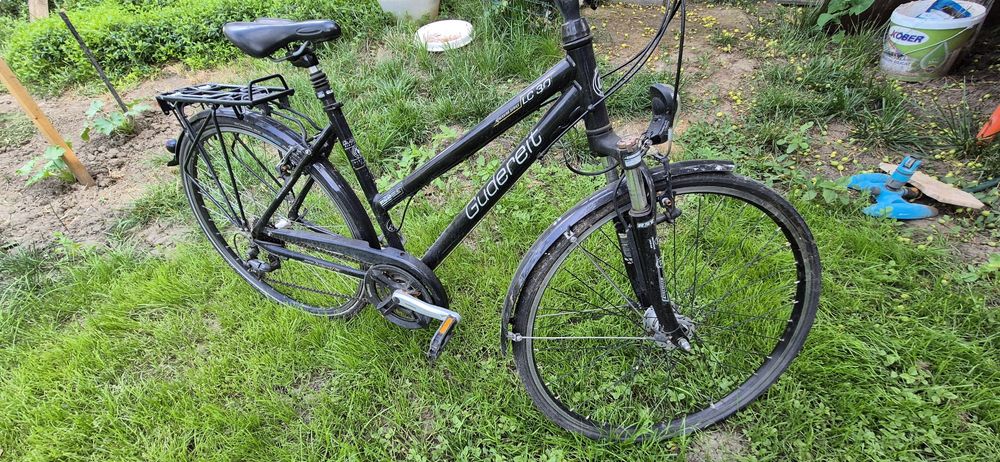 Bicicletă Trekking Gudereit LC 30 – Cadru Aluminiu, Schimbătoare Shimano, Stare Foarte Bună (Originală Germania)