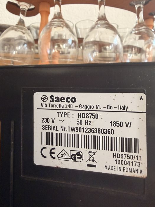 Saeco HD 8750 Philips