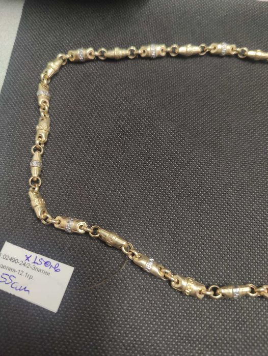 Златен синджир 12.1 гр 14к 55см Като нов