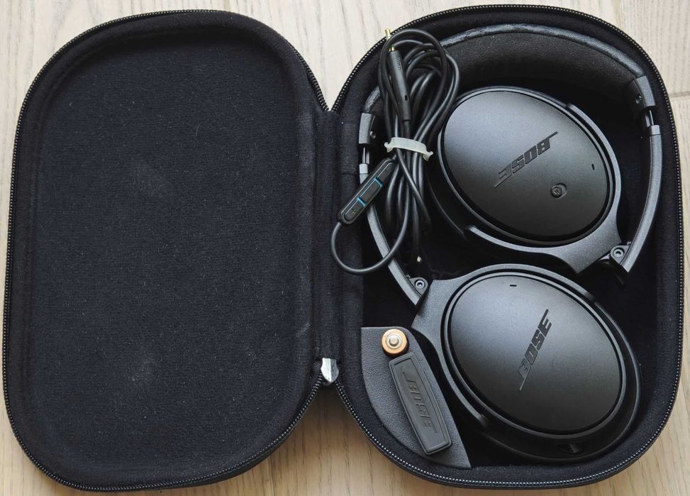 Bose QuietComfort 25 – Noise Cancelling – Cutie + Husa