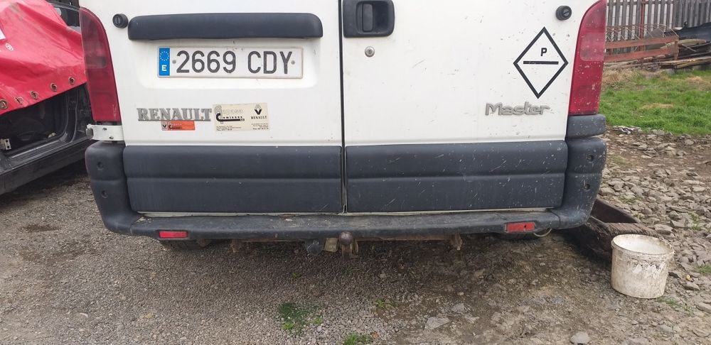 Bară spate Renault Master 2003