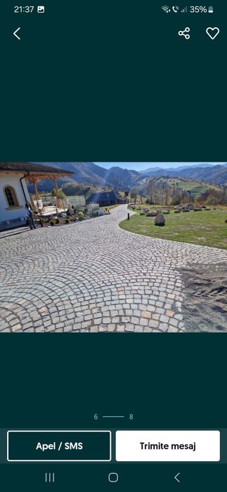 Vând piatră și montez