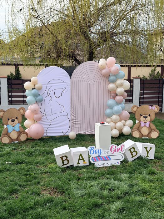 Gender reveal , Artificii colorate de zi