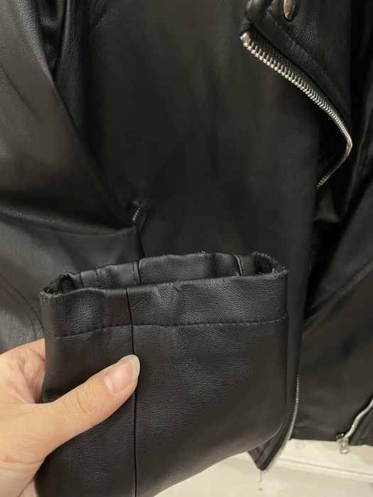 Куртка кожаная ZARA