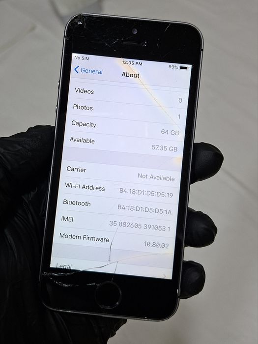 iPhone 5s 64GB Black