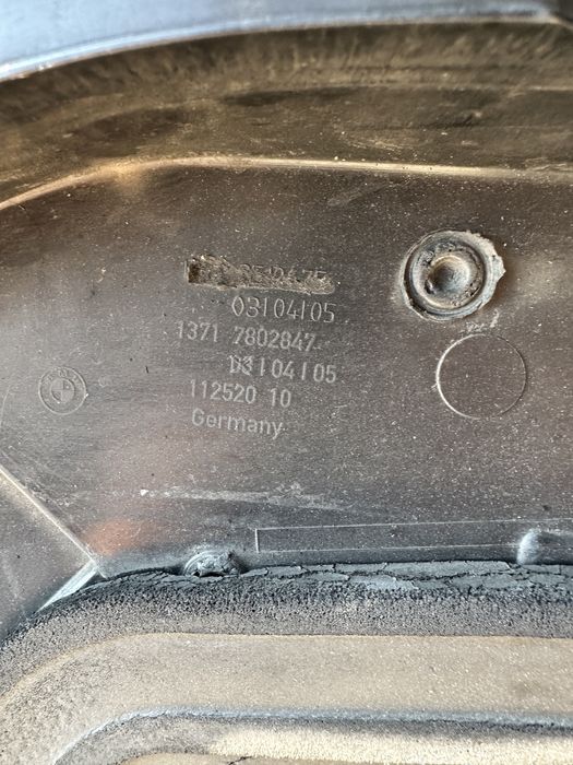 Кора за мотор n47 bmw f10 f11 520 525 оригинална 03104105