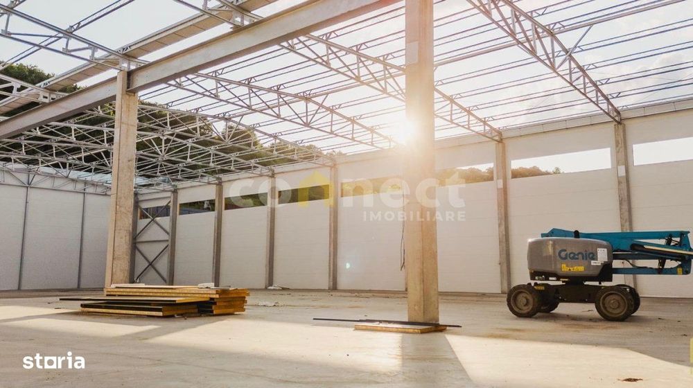 Hala industriala moderna +birouri in Baciu 1380 mp