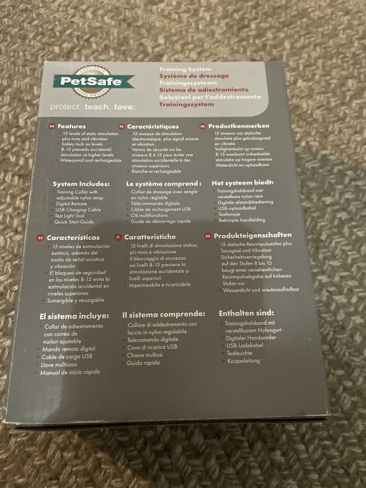 Zgarda antrenament petsafe 100 m