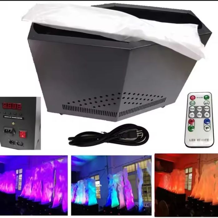 Flacără de foc cu LED-uri din mătase

Efect luminos 24 LED-uri

Flacără falsă, lumină DJ...