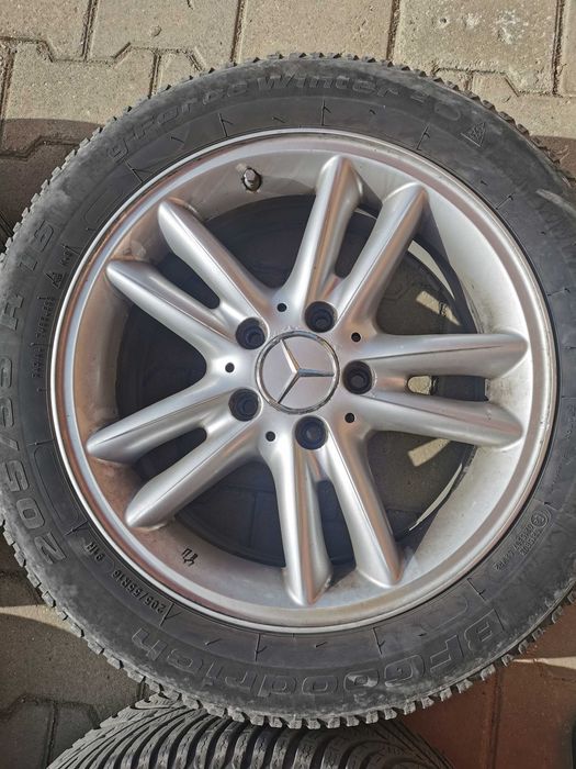 Mercedes джанти с зимни гуми Bf Goodrich 205/55/16