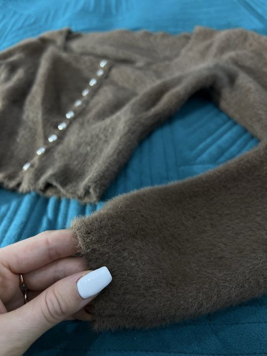 Укороченная кофта