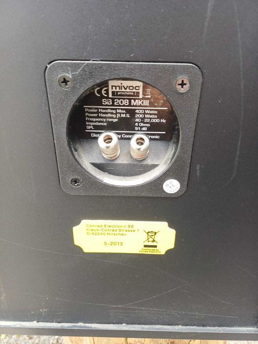 Тонколони Mivoc 400 W