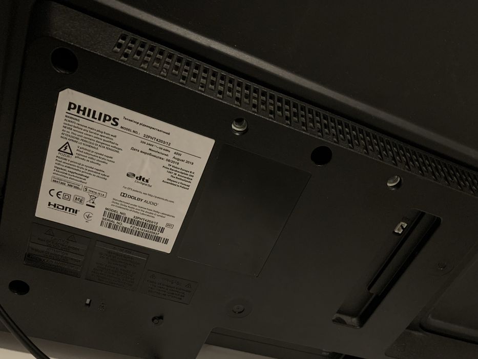 TV Philips 32 inch 80cm defect