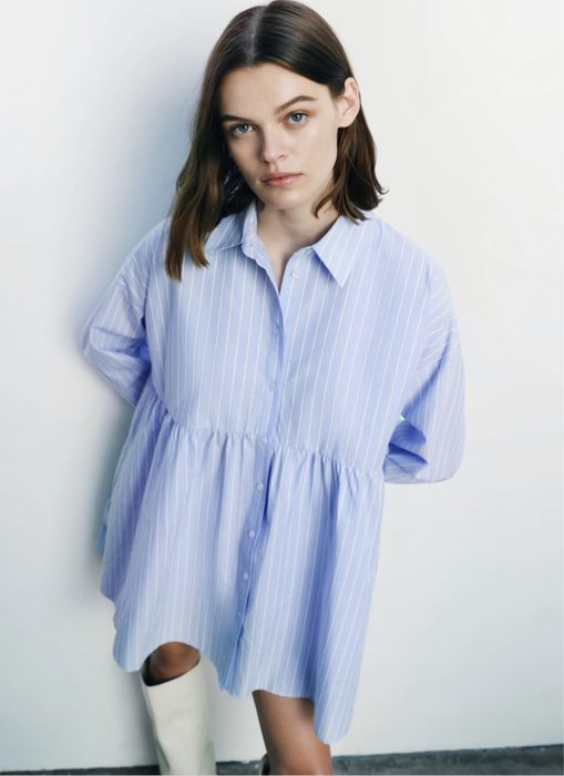 Удлиненная рубашка Zara