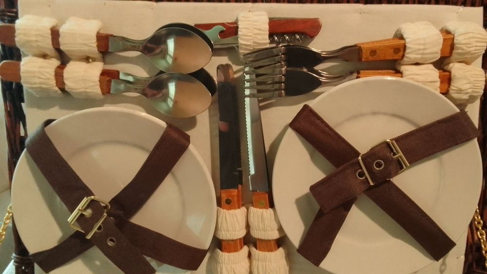 Хладилна кошница за пикник за 4 човека