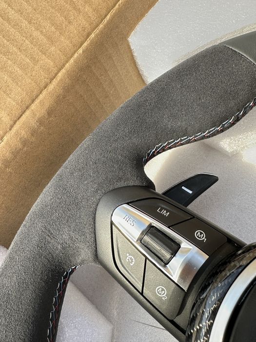 *ТОП ЦЕНА* BMW M Performance волан с алкантара и карбон f30, f10 x3 x5