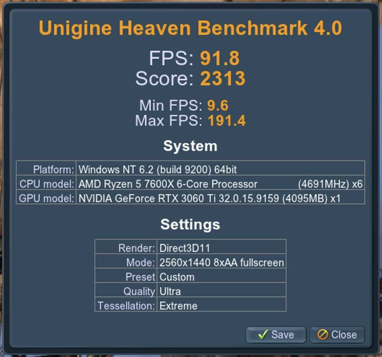 Gigabyte GeForce® RTX™ 3060 Ti VISION OC 8GB GDDR6 256-bit