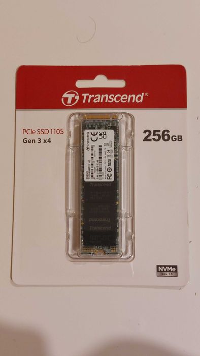 SSD 256GB M.2 NVMe PCIe G3x4 Transcend 110S