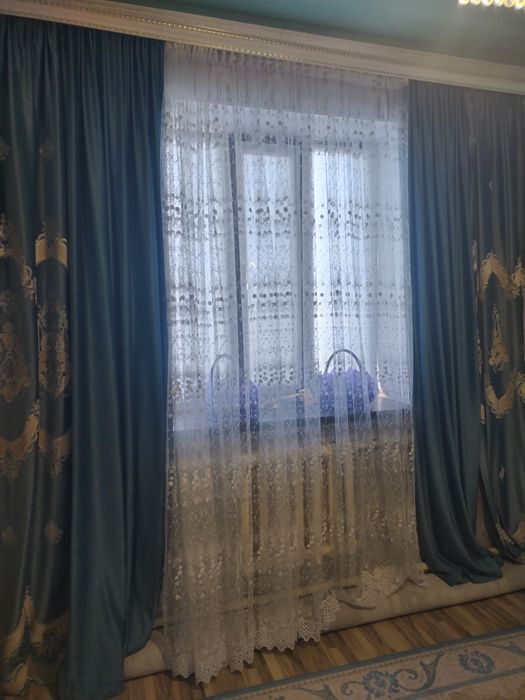 Продам хороший тюль с партером