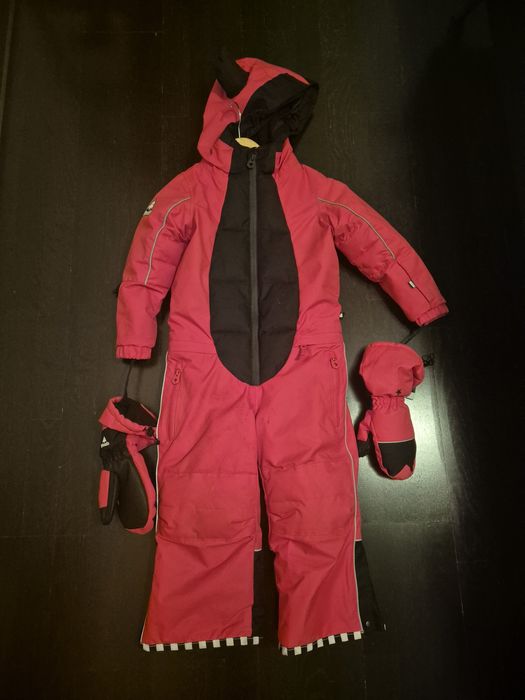 Salopeta ski snowboard 4-6 ani Weedo Devildo 104-116 cm Excelenta pent