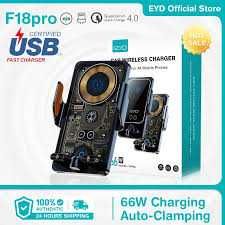 Avtomatik simsiz zaryadlovchi ushlagich