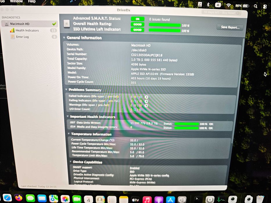 MacBook Pro 2020 A2251 1TB 16RAM