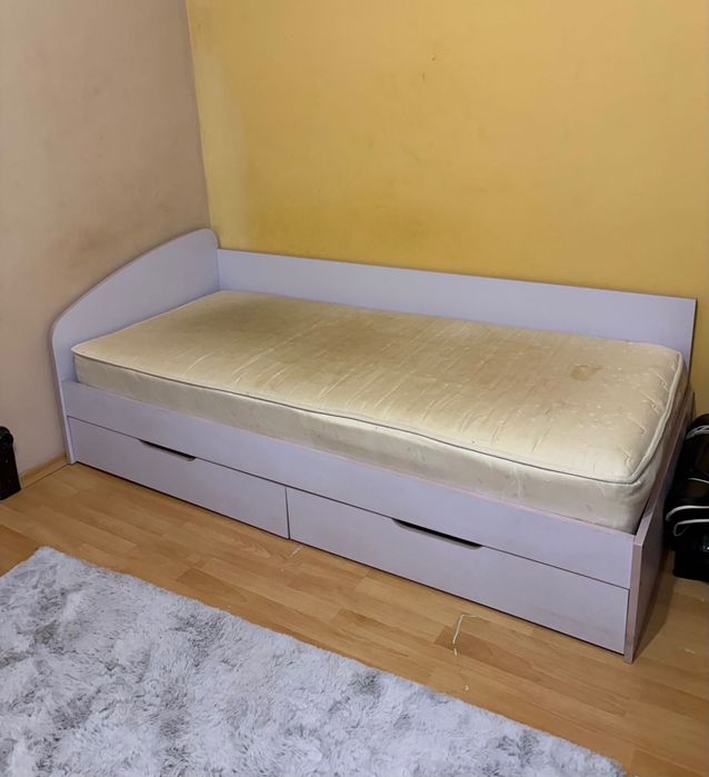 Легло с чекмеджета + матрак 80х200