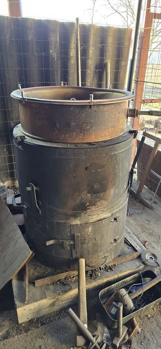 Cazan țuică folosit o singură dată