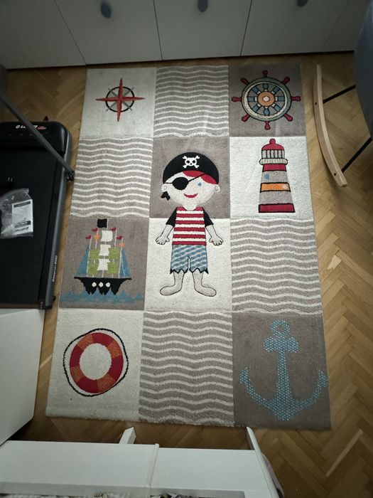 Детски килим Pirate beige