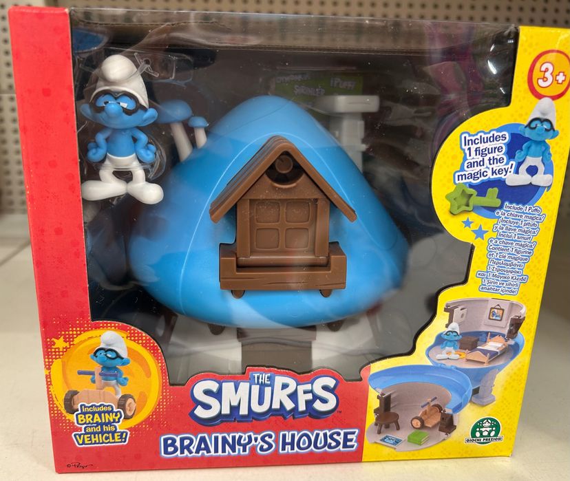 Casa Ștrumfului cu ochelari  – set de joacă +3 ani Nou și sigilat!