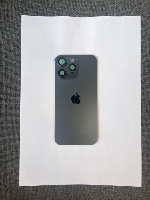 Sticla iPhone 15 Pro Max Blue Titanium