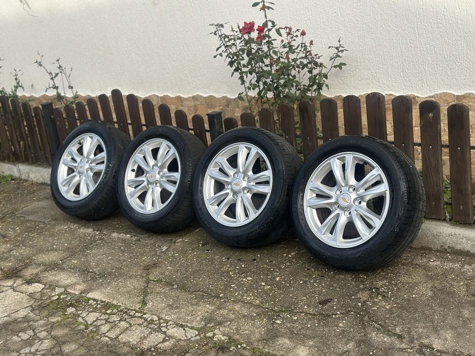 Jante aliaj/roti Chevrolet ~ Opel pe 16” cu cauciucuri 205x55x16